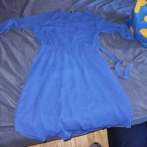 Blue Dress Size L